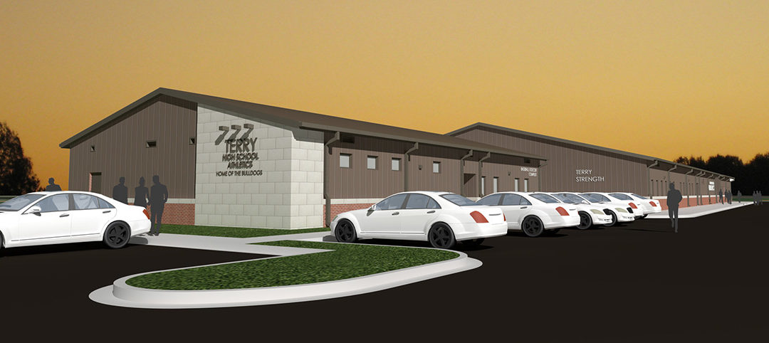 TERRY HIGH SCHOOL:  MULTI-SPORT FIELD HOUSE