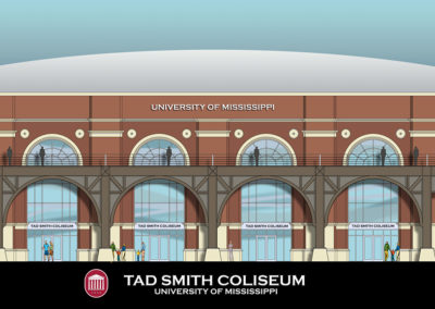 UNIVERSITY OF MISSISSIPPI:  TAD SMITH COLISEUM RENOVATIONS