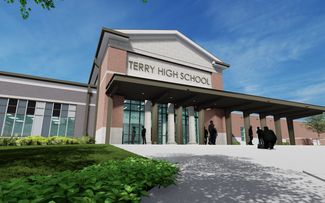 TERRY HIGH SCHOOL NINTH GRADE AND ENTRY BUILDING